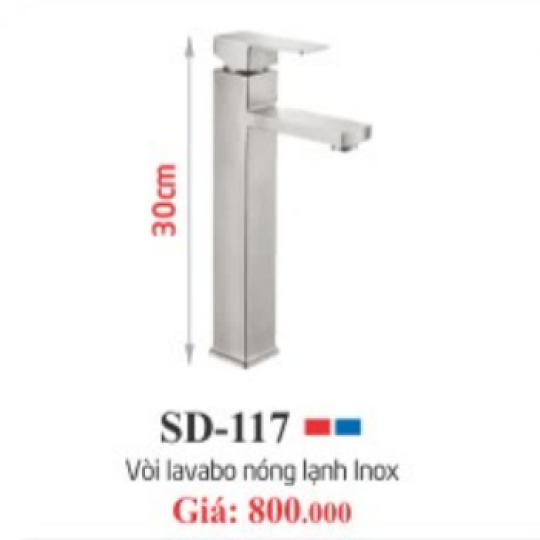 Vòi lavabo nóng lạnh 
