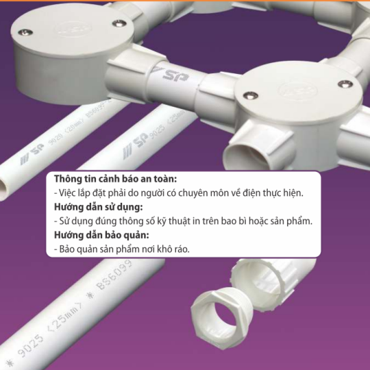 Ống luồng dây điện SINO 